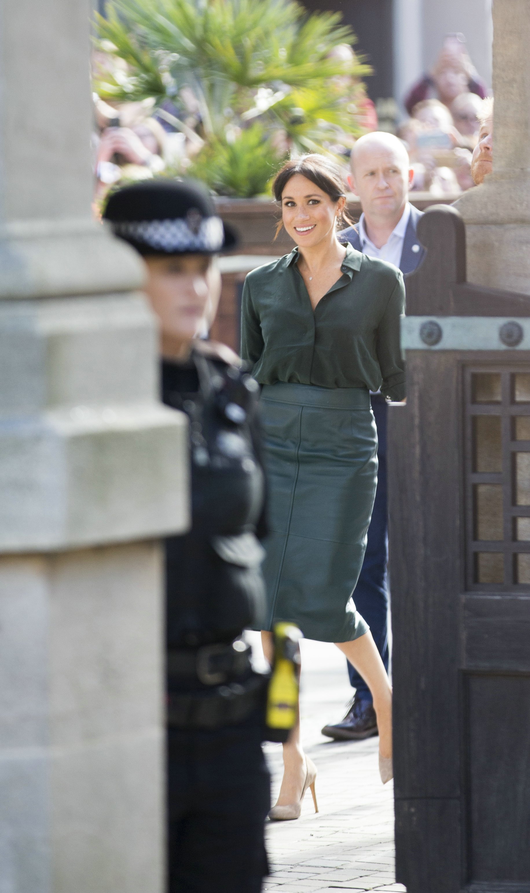 October 03 The Duke And Duchess Of Sussex Visit Sussex October32018 1346 Duchess Meghan